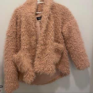 Pink Fluffy Coat